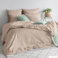 2-спальный комплект постельного белья Verossa Melange 2сп 50x70 775854 (Praline)