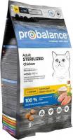Сухой корм для кошек Probalance Sterilized с курицей 8 кг