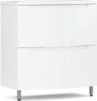 Belux Тумба под умывальник Ганновер Н 80-02 (1, белый глянец)