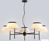 Подвесная люстра Ambrella LH72453/5 BK/WH (черный/белый)