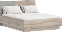 Кровать Речицадрев Хельга Р393.02 (дуб солерно 708/пепел 622)