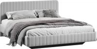 Кровать Трия Шелли 180x200 Тип 1 (велюр Confetti Silver)