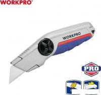 Нож строительный Workpro WP213013