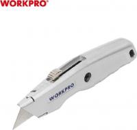 Нож строительный Workpro WP213006