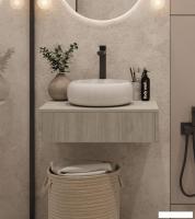 ЗОВ Тумба под умывальник Токио Премиум 60 TP60ELSPTOC2 (вяз либерти серебряный)