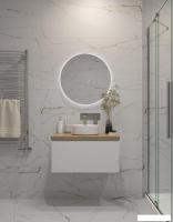 ЗОВ Тумба с умывальником Кито K80LW0MWMC-HPL38T9514A (туя)