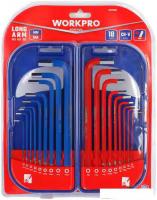 Набор ключей Workpro WP222038 (18 предметов)