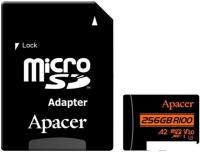 Карта памяти Apacer microSDXC AP256GMCSX10UB-R 256GB (с адаптером)
