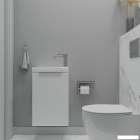 ЗОВ Тумба под умывальник Монови Слим 40 S40LW0LW7091B (белый матовый)