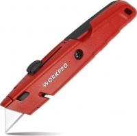 Нож строительный Workpro WP213009