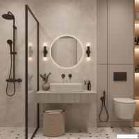 ЗОВ Тумба под умывальник Токио премиум 100 TP100ELSPTOC0 (вяз либерти серебряный)