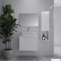 ЗОВ Тумба под умывальник Дублин 70 DU70LWMFW (флавио белый)