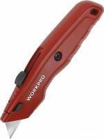 Нож строительный Workpro WP213017