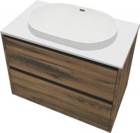 ЗОВ Тумба с умывальником Парма 100 P100LA0MAMC1B-LDSPW6002 (аттик)