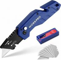 Нож строительный Workpro WP211008