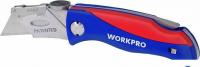 Нож строительный Workpro WP211006