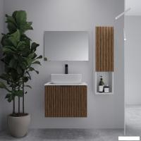 ЗОВ Тумба под умывальник Дублин 60 DU60LWMRM (белый тростник)