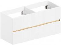 ЗОВ Тумба под умывальник Лира 120 L120MW0MWGVA (белый глянец)