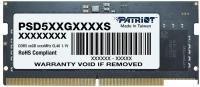 Оперативная память Patriot Signature Line 32ГБ DDR5 SODIMM 5600 МГц PSD532G56002S