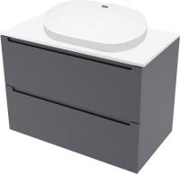 ЗОВ Тумба с умывальником Дион 70 D70LAFM7015MKV5-LDSPW6002