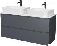 ЗОВ Тумба под умывальник Дион 120 D120LAFM7015MKV5-KP13W
