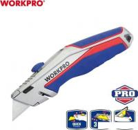 Нож строительный Workpro WP213014
