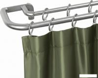 Карниз для штор UG Home Раздвижной 2-рядный 2UT-230-330-SN (атласный никель, 2.3-3.3м)