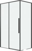 Душевой уголок Grossman Galaxy 120х100х195 120.K33.01.1210.21.00 (черный матовый/прозрачное стекло)