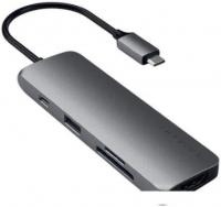 Док-станция Satechi Aluminum USB-C Multiport Pro Adapter ST-UCMPAM