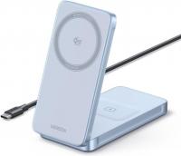 Беспроводное зарядное Ugreen W756 55963 (голубой)