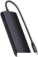 Док-станция Satechi USB-C Multiport Adapter 8K With Ethernet V3 ST-P8KED (черный)