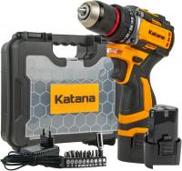 Дрель-шуруповерт Katana CD2600 (с 2-мя АКБ, кейс)