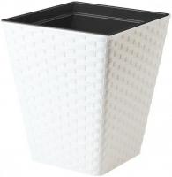 Кашпо Form-Plastic Rattana FP-3870-011 (белый)