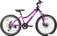 Велосипед Krakken Liana 24 р.14 2025 (фиолетовый)