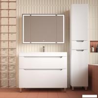 Symbolite Тумба под умывальник Остин 100 Plus 2 ящика (белый)