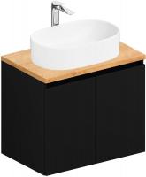 ЗОВ Тумба под умывальник Монови 80 M80LG0LG-HPL38T (туя/антрацит)