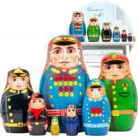 Развивающая игрушка Брестская Фабрика Сувениров Содаты великой победы (набор 7 шт)