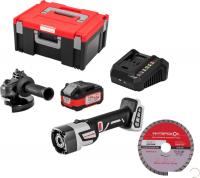 Угловая шлифмашина Интерскол УШМ-125/36ММ 900.4.1.42 (с 1-им АКБ, кейс)