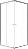 Душевой уголок Saniteco SNT-804 Cube 90х90 без поддона (хром/прозрачное стекло)