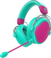 Наушники IO by Red Square Graphite 2 (бирюзовый/розовый)