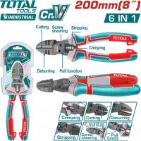 Кусачки боковые (бокорезы) Total THTMF386
