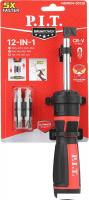 Набор отвертка с битами P.I.T. Advance HSDR04-0012B (13 предметов)