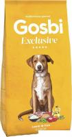 Сухой корм для собак Gosbi Exclusive junior lamb&fish 3 кг