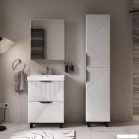 Volna Тумба с умывальником Geometry 60.2Y 9696 + Lake 60 (белый)