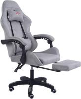 Игровое (геймерское) кресло Calviano 1584 (велюр, серый)