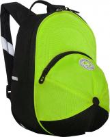 Детский рюкзак Grizzly RS-673-1 (черный/салатовый)