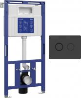 Инсталляция для унитаза Cersanit Aqua 50 Prime P 68178 с кнопкой Accento Circle для Aqua 69078 (кноп