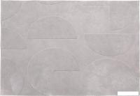 Ковер для жилой комнаты AksHome Homely RD 13 (80x150, светло-серый)