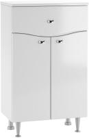 Айсберг Тумба для ванной Волна 50 с верхним ящиком В1