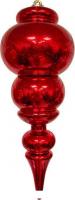 Елочная игрушка GreenTerra Сосулька 35см 202509А (красный)